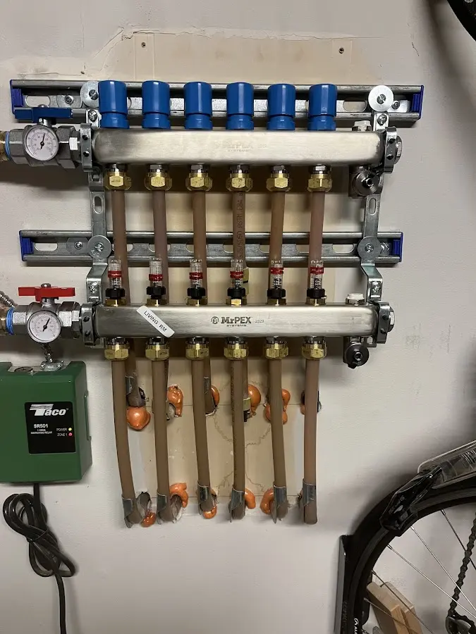 Plumber performing Leak Detection at a residential property in Lakeland